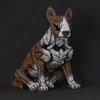 Skulptur Bull Terrier Edge Sculpture