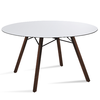 Tisch Wox Iroko 120 cm rund von Papatya