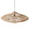 HKliving - Wicker Hanging Lamp Oval Natural