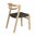 Ramson Outdoor-Stuhl aus massivem Eukalyptusholz - Buerado Home