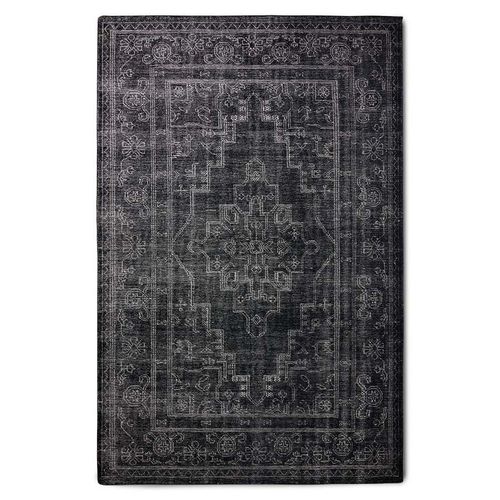HK Living - Hand Knotted Woolen Rug Black Teppich (200x300 cm)